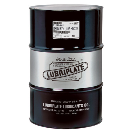 LUBRIPLATE Synthetic Fluid Drum 220 ISO Viscosity, Colorless L1001-062